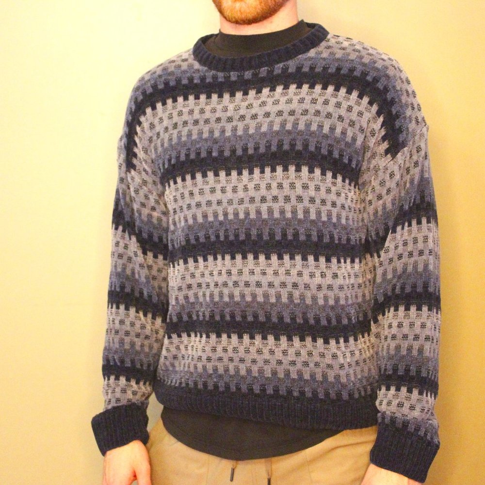 Vintage Knitted Crewneck Sweater